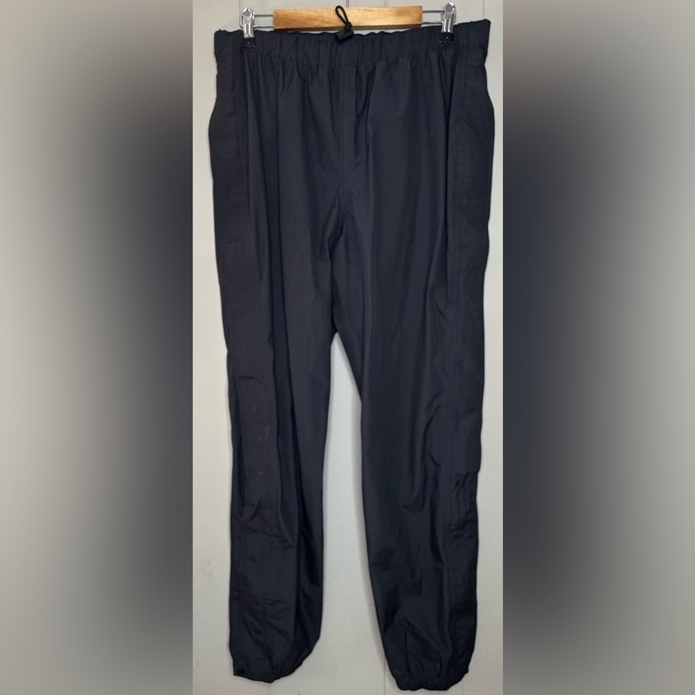 VTG L.L. Bean Gore-Tex Full Size Zip Mesh Lined Shell Pants Mens Large Tall
